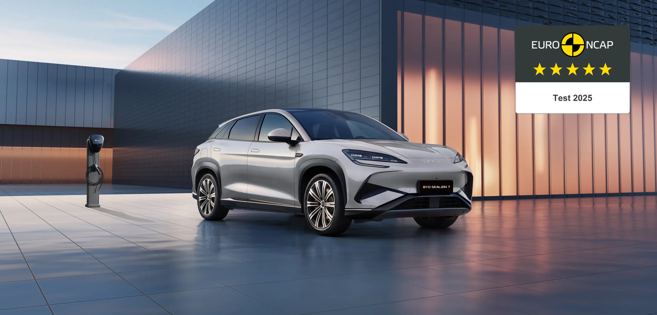 BYD SEALION 7 conquista prémio 5 estrelas Euro NCAP 2025