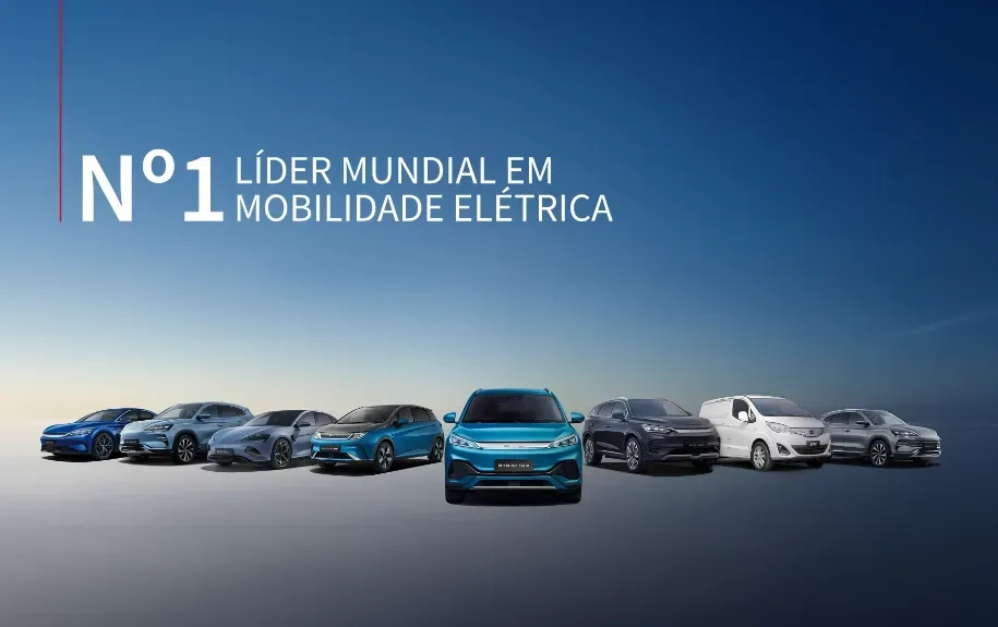 BYD Gama 100% elétricos