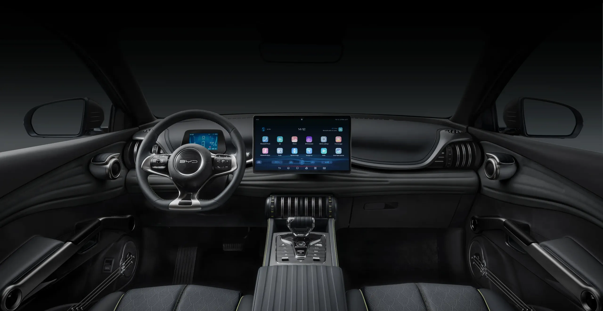 Interior do BYD ATTO 3