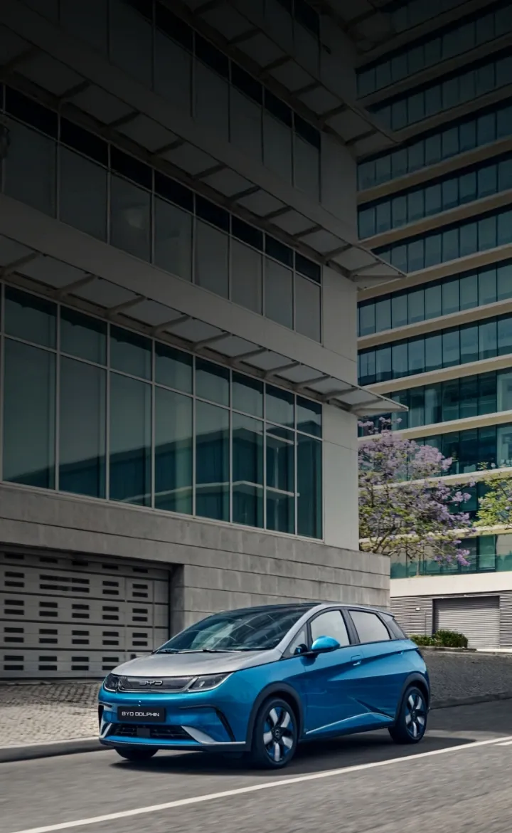 BYD DOLPHIN na estrada