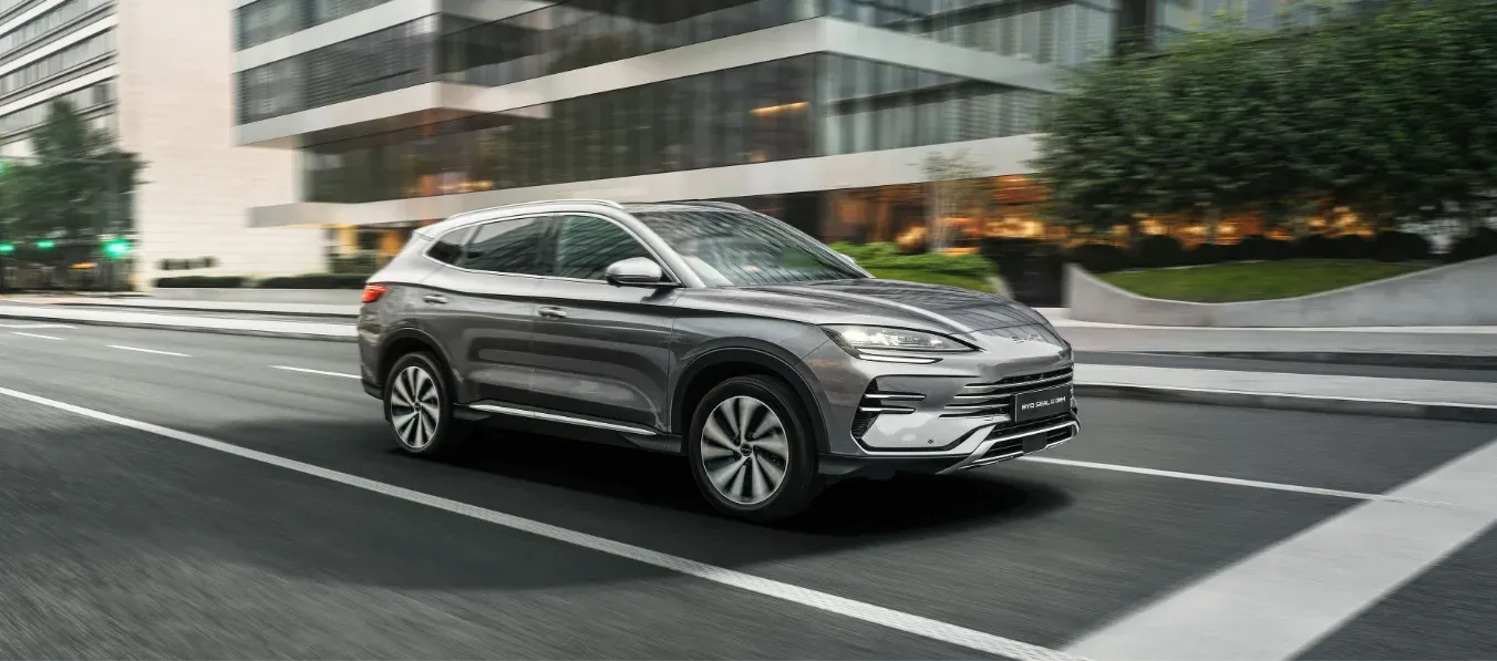BYD SEAL U DM-i em andamento na cidade