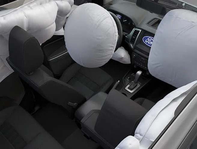 Airbags da Ford Ranger