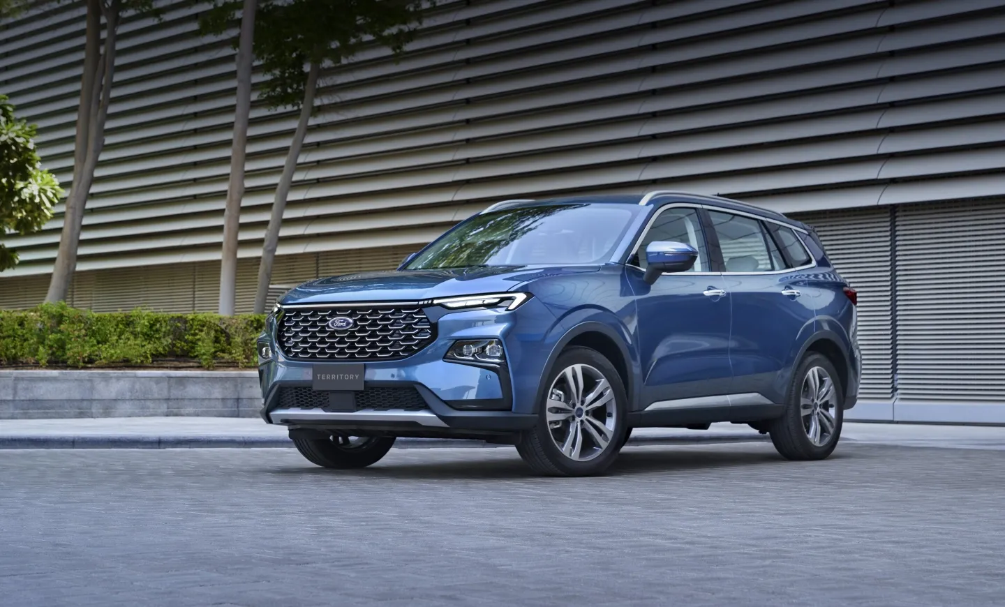 Ford Territory dans un environnement urbain