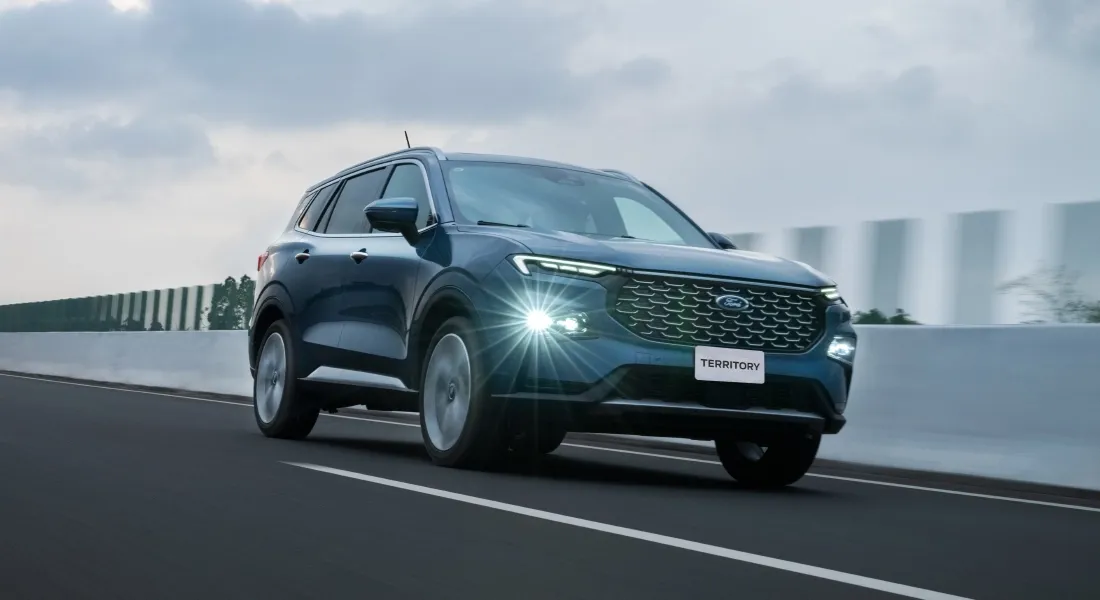 Ford Territory sur l'autoroute