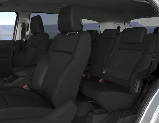 Sièges et espace dans l'habitacle d'un Ford Everest